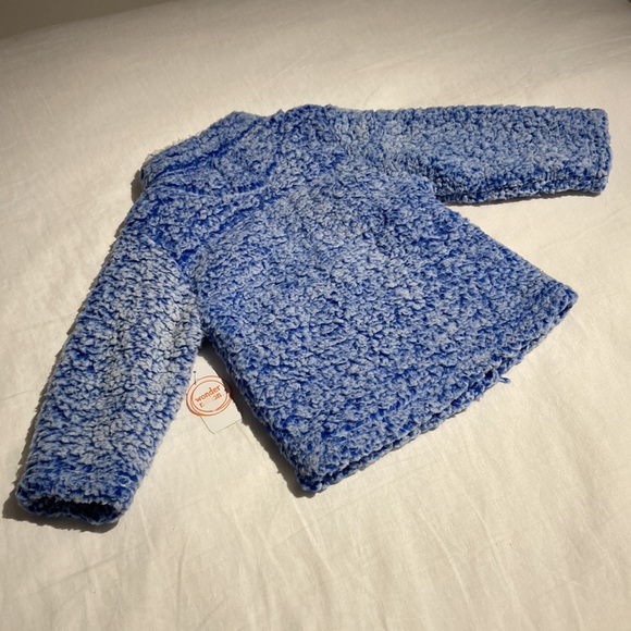 Wonder Nation Sherpa pullover little girl 3 - Picture 3 of 15